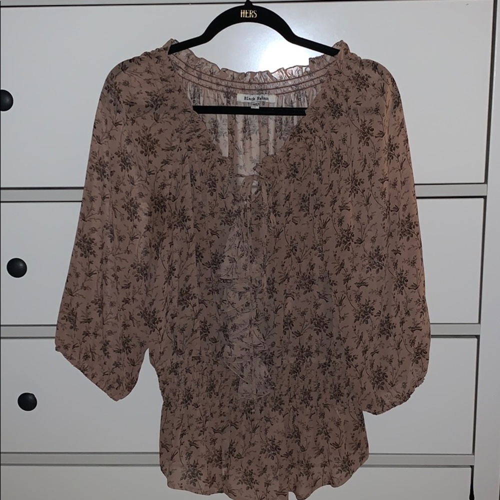 Black Rainn Blouse